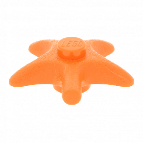 Фігурка Lego Вода Starfish Sea Star Animals x112 33122 6020317 Orange Б/У