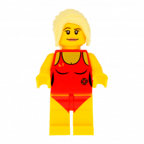 Фігурка Lego Series 2 Lifeguard Collectible Minifigures col024 Б/У