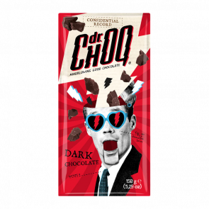 Шоколад Черный Dr. Choq Dark Chocolate 150g - Retromagaz