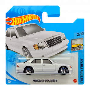 Машинка Базовая Hot Wheels Mercedes-Benz 500 E Factory Fresh 1:64 HCY42 White