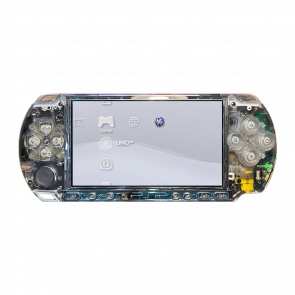 Консоль Sony PlayStation Portable Slim PSP-2ххх Limited Edition Модифікована 32GB Trans Clear + 5 Вбудованих Ігор Б/У - Retromagaz