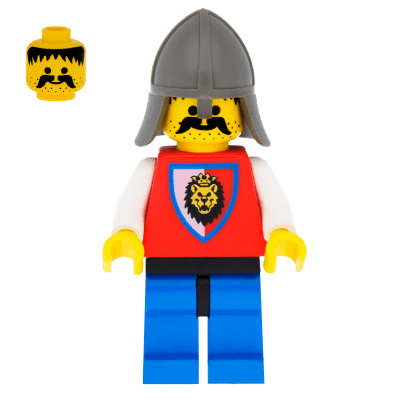 Фигурка Lego Royal Knights 973p4d Knight 3 Castle cas065 Б/У - Retromagaz