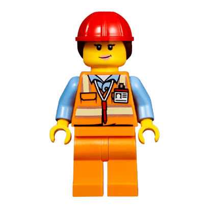 Фігурка Lego Airport 973pb2017 Luggage Handler City cty0950 Б/У - Retromagaz