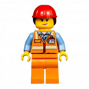 Фигурка Lego Airport 973pb2017 Luggage Handler City cty0950 Б/У