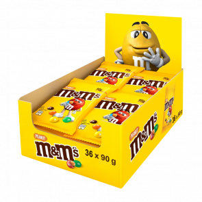 Набор Драже M&M's с Арахисом 90g 36шт - Retromagaz