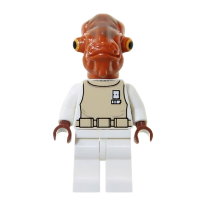 Фигурка Lego Повстанец Admiral Ackbar Star Wars sw0247 Б/У - Retromagaz