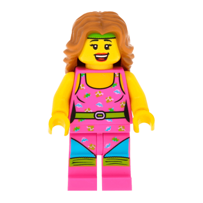 Фігурка Lego Series 5 Fitness Instructor Collectible Minifigures col074 1 Б/У - Retromagaz