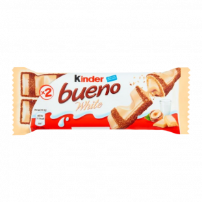 Батончик Kinder Bueno White 2 Pieces 43g