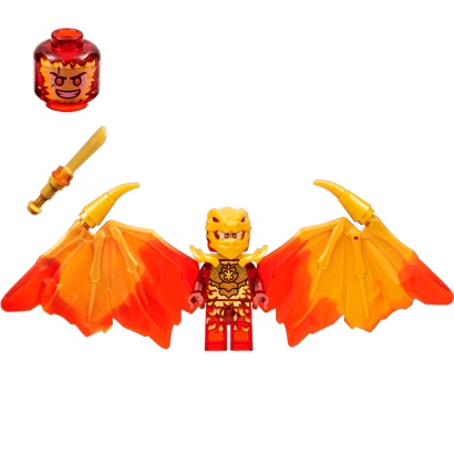 Конструктор Lego Фигурка Golden Dragon Kai Foil Pack Ninjago 892291 njo757 Новый - Retromagaz