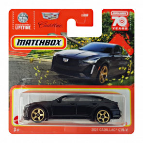 Машинка Большой Город Matchbox 2021 Cadillac CT5-V Highway 1:64 HLC81 Black - Retromagaz