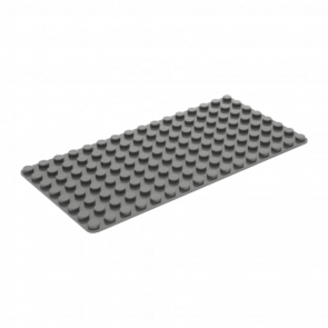 Пластина Lego Базовая 2шт 8 x 16 3865 4226978 Dark Bluish Grey Б/У - Retromagaz