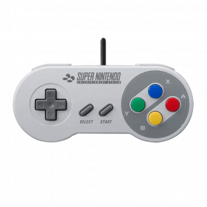 Геймпад Проводной Nintendo SNES SNSP-005 Europa Grey 2.2m Б/У - Retromagaz