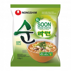 Лапша Nongshim Soon Ramyun Овощной Средне Острая 112g - Retromagaz