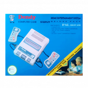 Коробка Steepler Famicom Dendy 90х Blue Б/У - Retromagaz