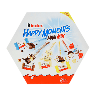 Конфеты Kinder Happy Moments Mini Mix 161g - Retromagaz