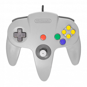 Геймпад Дротовий Nintendo N64 NUS-005 Grey 1.8m Б/У - Retromagaz