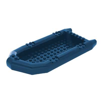 Для Судна Lego Основа Rubber Raft Large 62812 6097385 Dark Blue Б/У - Retromagaz