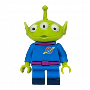 Фигурка Lego Disney Pizza Planet Alien Cartoons dis002 Б/У - Retromagaz