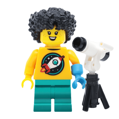 Фигурка Lego Series 27 Astronomer Kid Collectible Minifigures 71048 col452 col27-4 Новый - Retromagaz