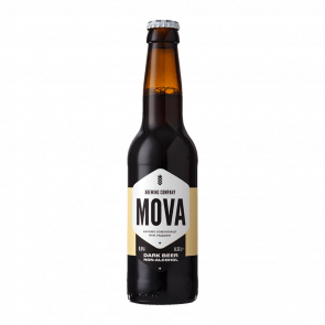 Пиво Безалкогольное MOVA Dark Non-Alcohol Темное Нефильтрованное 330ml