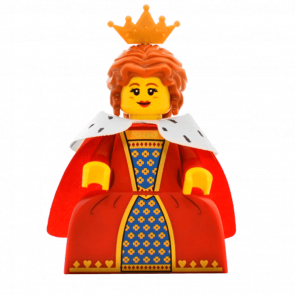 Фігурка Lego Series 15 Queen Collectible Minifigures col243 1 Б/У - Retromagaz