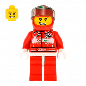 Фигурка Lego Series 3 Race Car Driver Collectible Minifigures col040 2 Б/У - Retromagaz