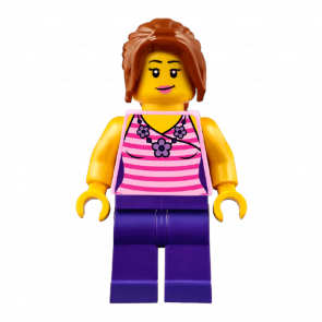 Фигурка Lego People 973pb1978 Supermarket Female Customer City twn229 Б/У