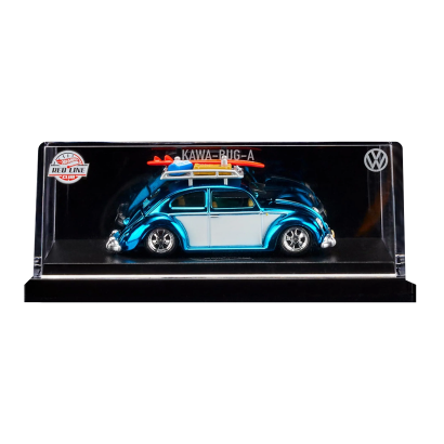 Машинка Premium Hot Wheels “Kawa-Bug-A” ‘49 VW Beetle Red Line Club RLC 1:64 HGK76 Blue - Retromagaz