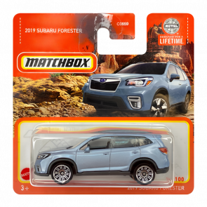 Машинка Большой Город Matchbox 2019 Subaru Forester Off-Road 1:64 HVP09 Light Blue - Retromagaz