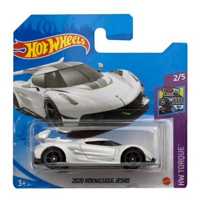 Машинка Базовая Hot Wheels 2020 Koenigsegg Jesko Torque 1:64 GTC51 White - Retromagaz