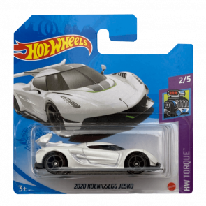 Машинка Базовая Hot Wheels 2020 Koenigsegg Jesko Torque 1:64 GTC51 White