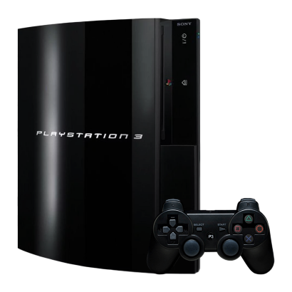 Консоль Sony PlayStation 3 Модифицированная 80GB Black + 5 Встроенных Игр Б/У - Retromagaz