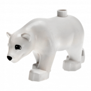 Фігурка Lego Animals Bear Adult Duplo dupbearc01pb01 White Б/У