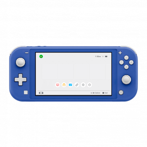 Консоль Nintendo Switch Lite Модифицированная 128GB Blue + 5 Встроенных Игр Б/У