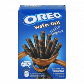 Трубочки Oreo Wafer Roll Chocolate 54g - Retromagaz