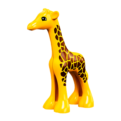 Фигурка Lego Animals Giraffe Baby Duplo bb0443c01pb01 Yellow Б/У - Retromagaz