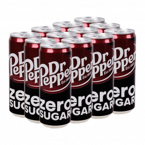 Набор Напиток Dr Pepper 12шт Zero Diet 330ml - Retromagaz