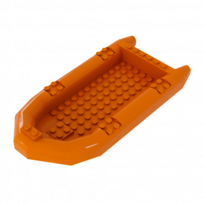 Для Судна Lego Основа Rubber Raft Large 62812 4525864 6179801 Orange Б/У - Retromagaz