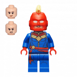 Фигурка Lego Marvel Captain Marvel Helmet Super Heroes sh0641 Б/У