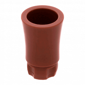 Рослина Lego Дерево Palm Trunk Long Indented Connector 2536a Brown Б/У - Retromagaz