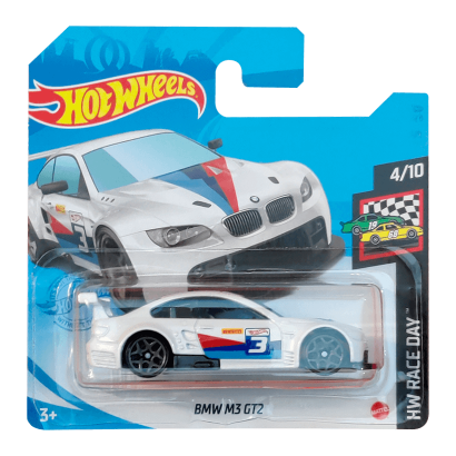 Машинка Базовая Hot Wheels BMW M3 GT2 Race Day 1:64 GTC82 White - Retromagaz