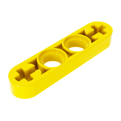 Technic Lego Балка Тонкая Прямая 20шт 1 x 4 32449 63782 4199345 6327559 Yellow Б/У - Retromagaz