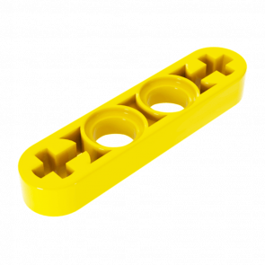 Technic Lego Балка Тонкая Прямая 20шт 1 x 4 32449 63782 4199345 6327559 Yellow Б/У