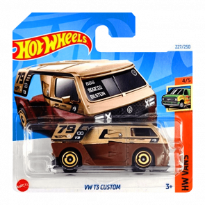 Машинка Базова Hot Wheels VW T3 Custom Vans 1:64 HRY57 Gold