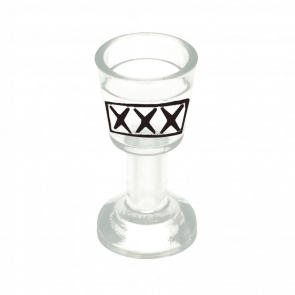 Посуда RMC 4шт Goblet 'XXX' Pattern Trans Clear Новый - Retromagaz