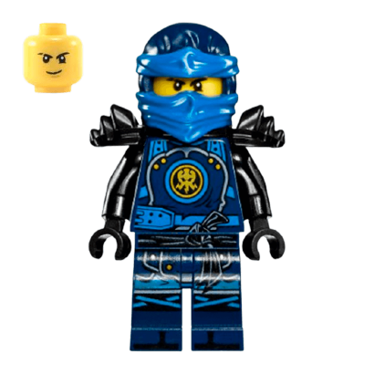 Фигурка Lego Ninja Jay Hands of Time Black Armor Ninjago njo282 1 Б/У - Retromagaz