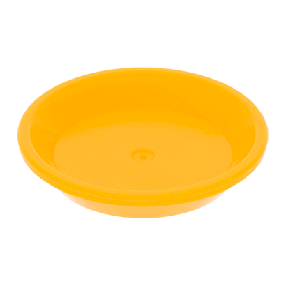 Посуд Lego Dish Round 93082f 6037810 Bright Light Orange 4шт Б/У - Retromagaz