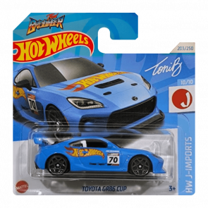 Машинка Базовая Hot Wheels Toyota GR86 Cup J-Imports 1:64 HRY77 Blue - Retromagaz