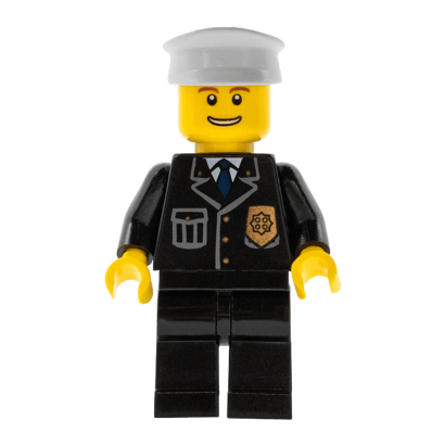 Фигурка Lego Police 973px431 Suit with Blue Tie and Badge City cty0098 1 Б/У - Retromagaz