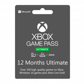 Підписка Microsoft Xbox Series Game Pass Ultimate 12 Місяців Новий - Retromagaz